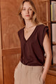 Signature Shoulders V neck