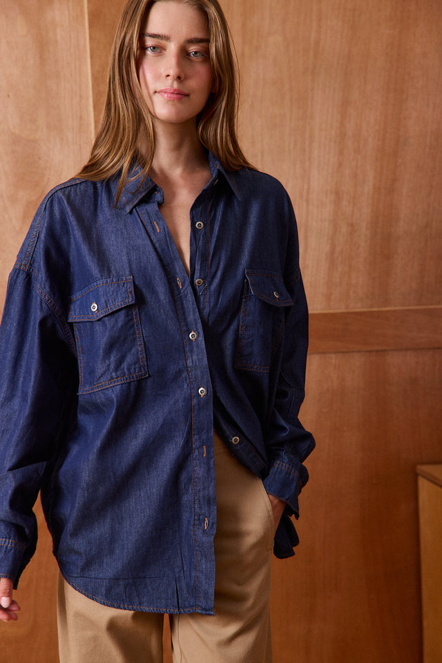 HOS boyfriend jeans shirt
