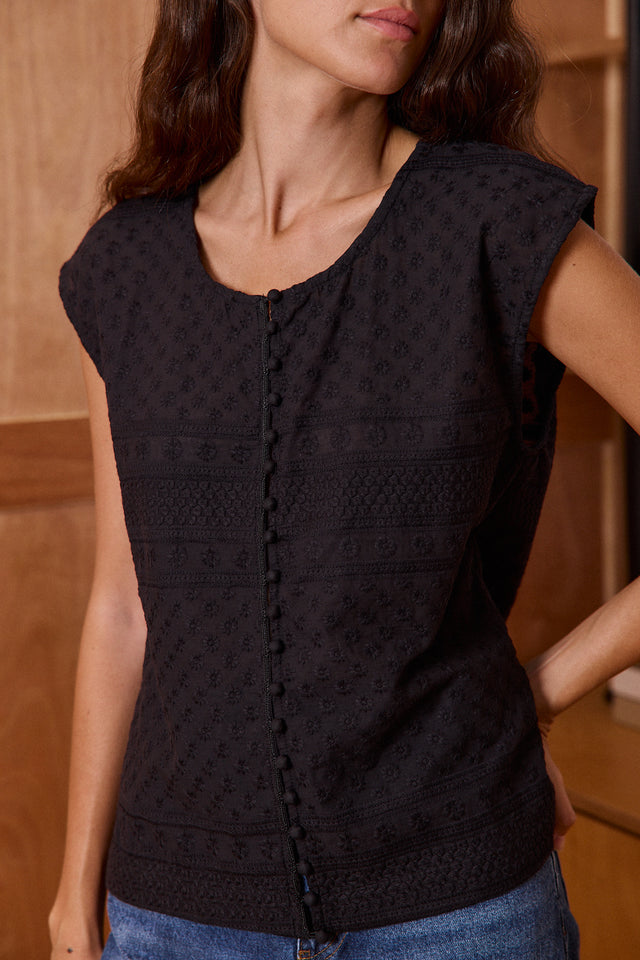 Dream Lace Vest Top