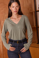 Modal Top V Neck
