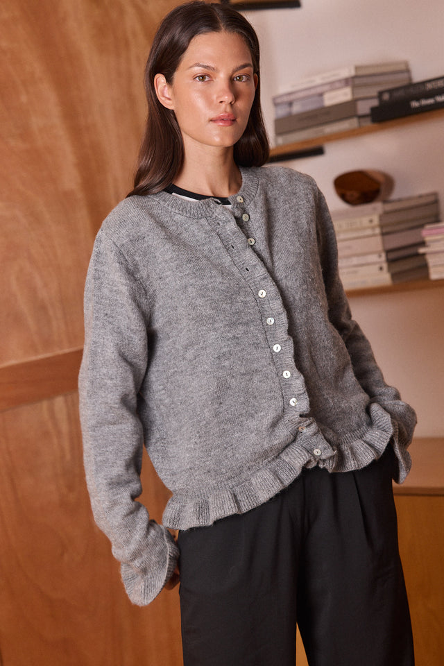 Alexa Frill Cardigan