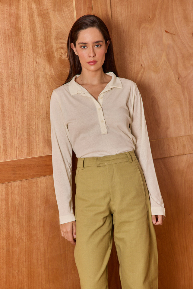 The Second Skin Polo Top