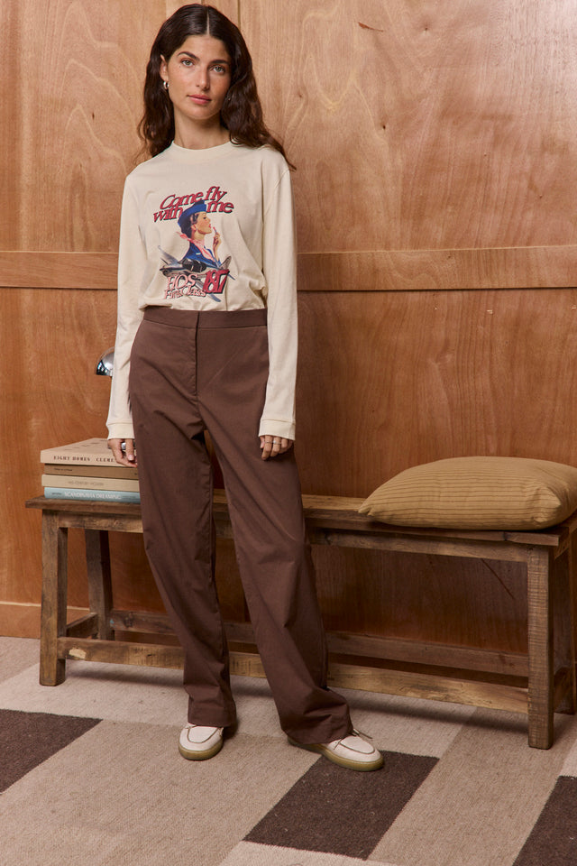 HOS First Class Top - Cream