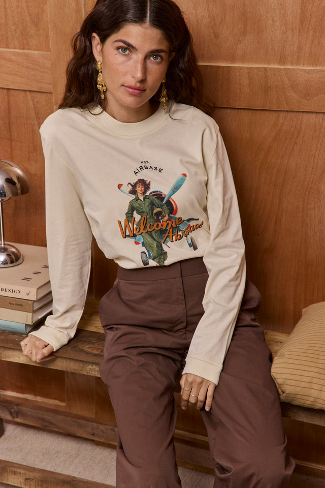 HOS Captain Tee - Cream