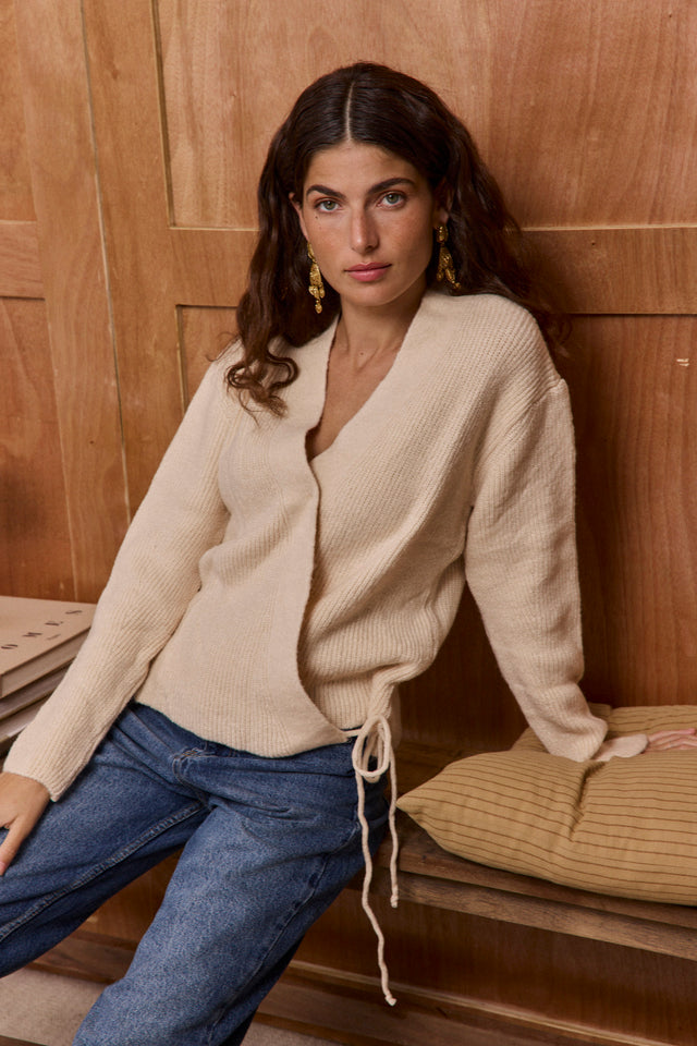 HOS Wrap Sweater