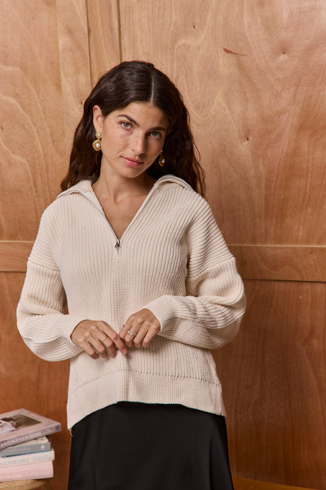 The Zipper Sweater