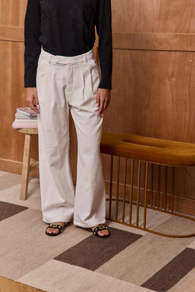 Cotton Relaxed Trousers
