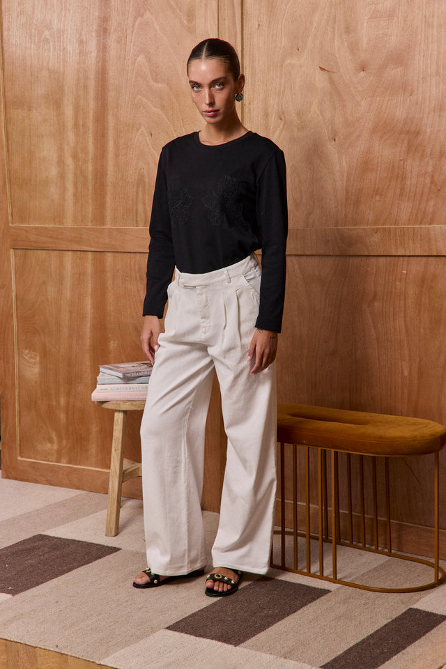 Cotton Relaxed Trousers