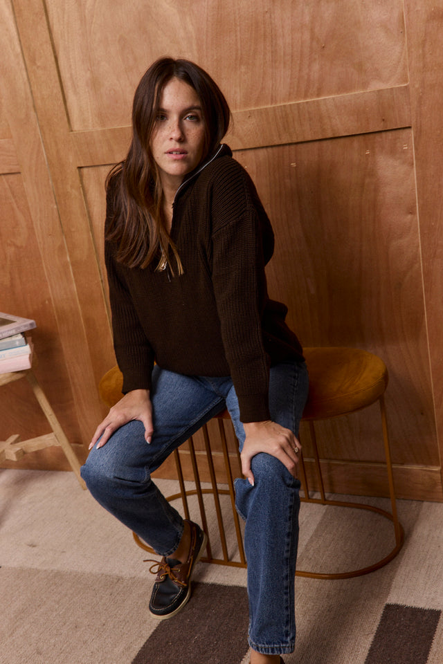 The Zipper Sweater