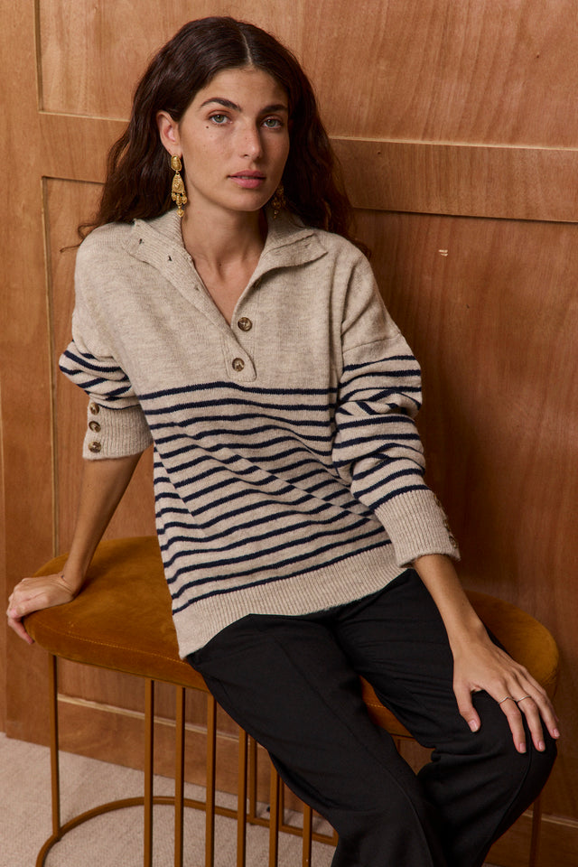 Striped Classic Sweater