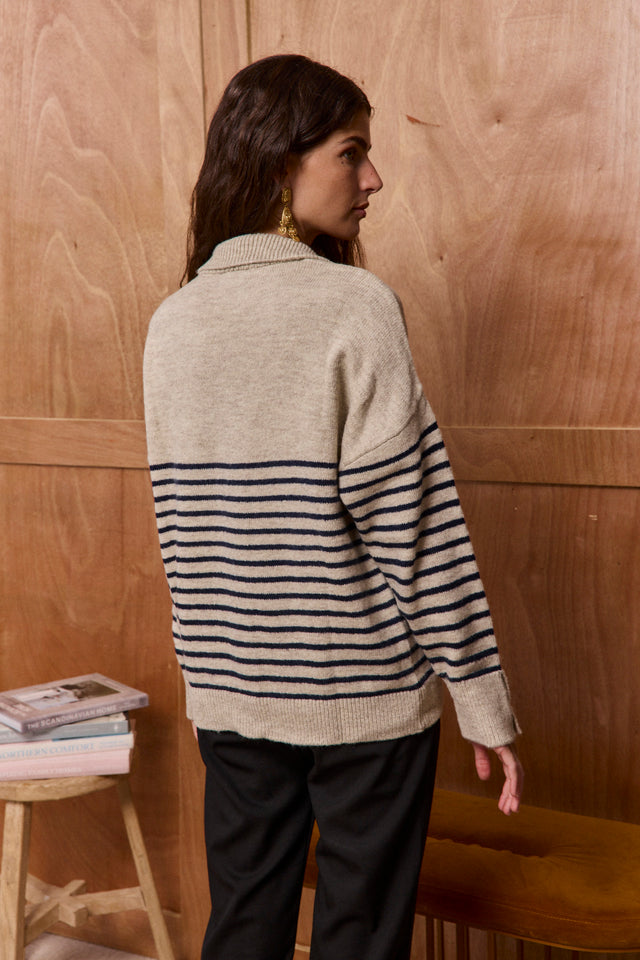 Striped Classic Sweater