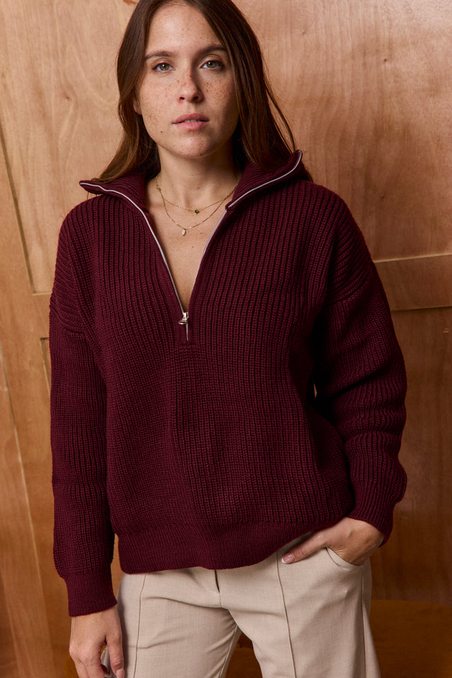 The Zipper Sweater
