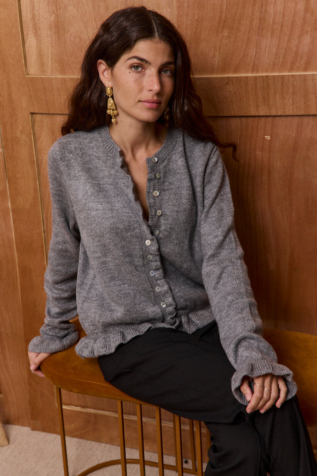 The Frill Cardigan