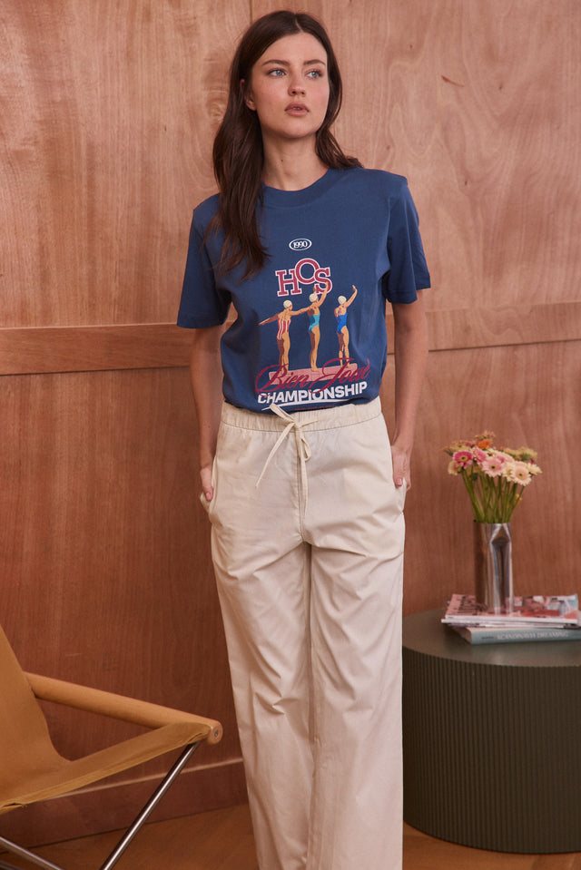 The White Draw-String