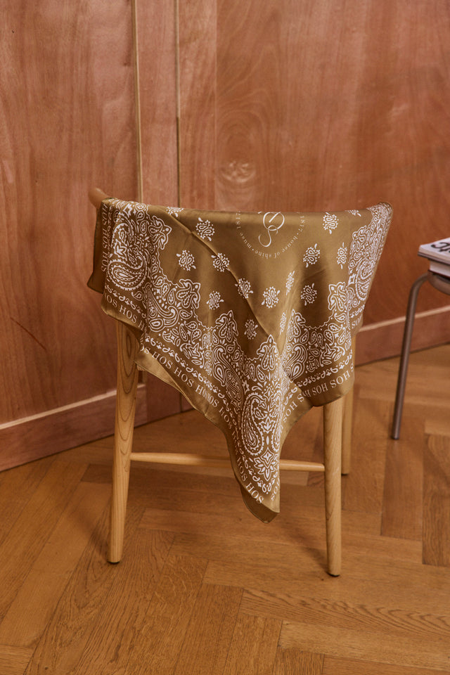 Hos Bandana Satin Scarf