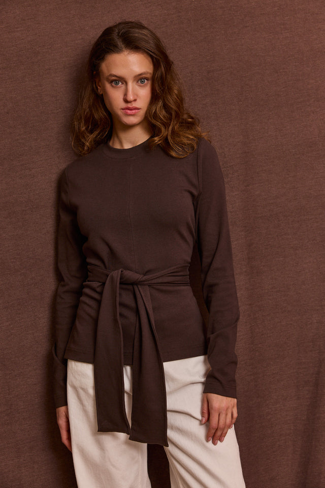 Tie-Fit Heavy Cotton Top