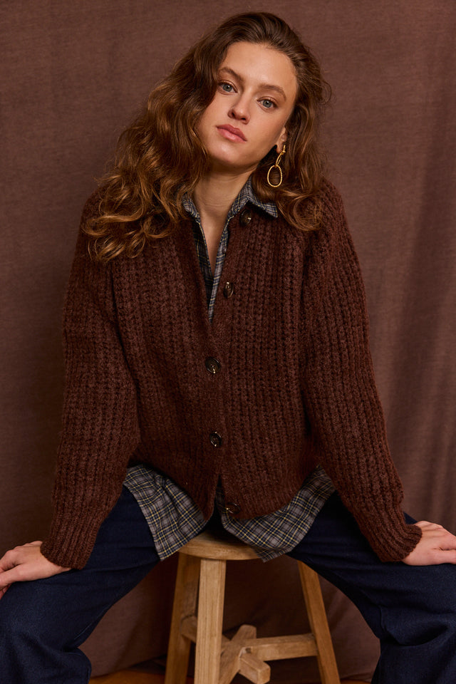 Cable Knit Cardigan