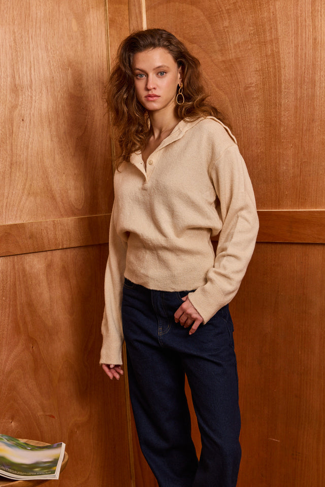 The Fold Over Sweater