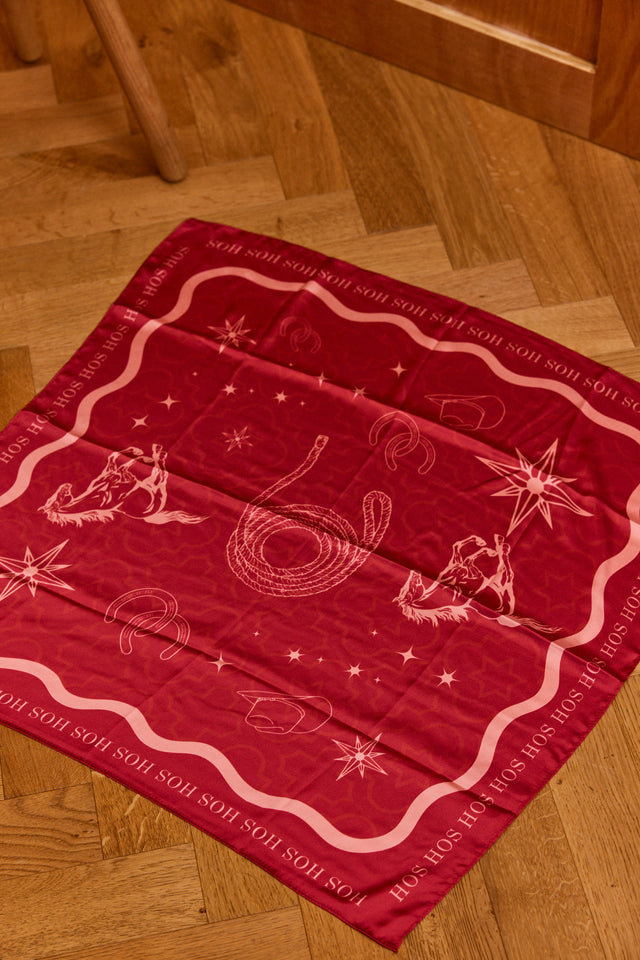 HOS Farm Satin Scarf