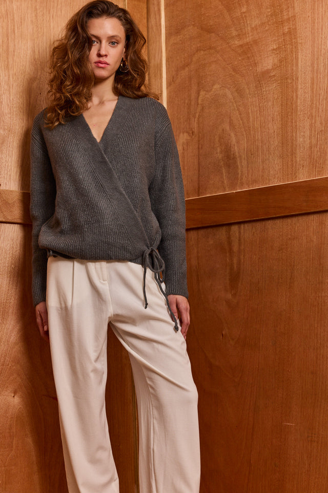 HOS Wrap Sweater