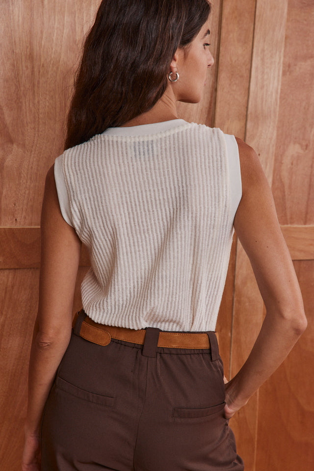 Ribbed Marlow Top