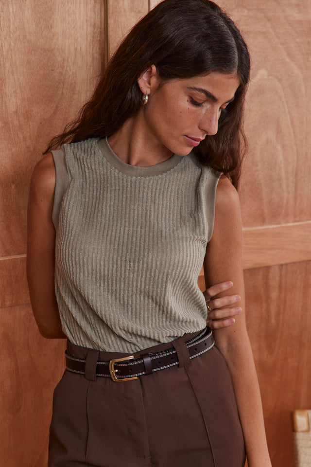 Ribbed Marlow Top