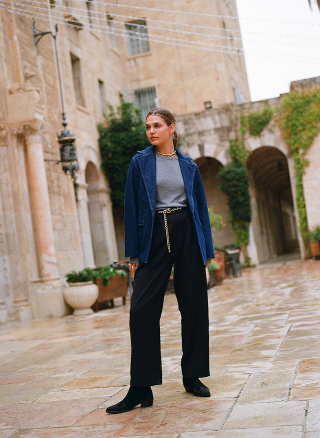 The Miller Denim Blazer