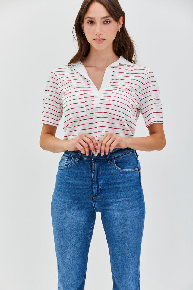 The Albi Polo Top