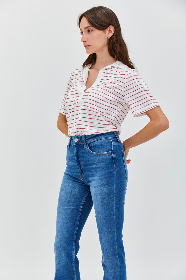 The Albi Polo Top