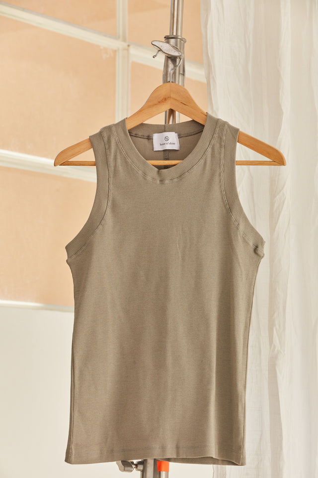 The Fine Rib Tank Top