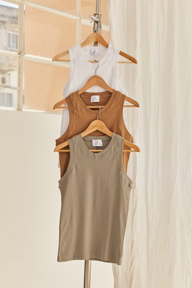 The Fine Rib Tank Top