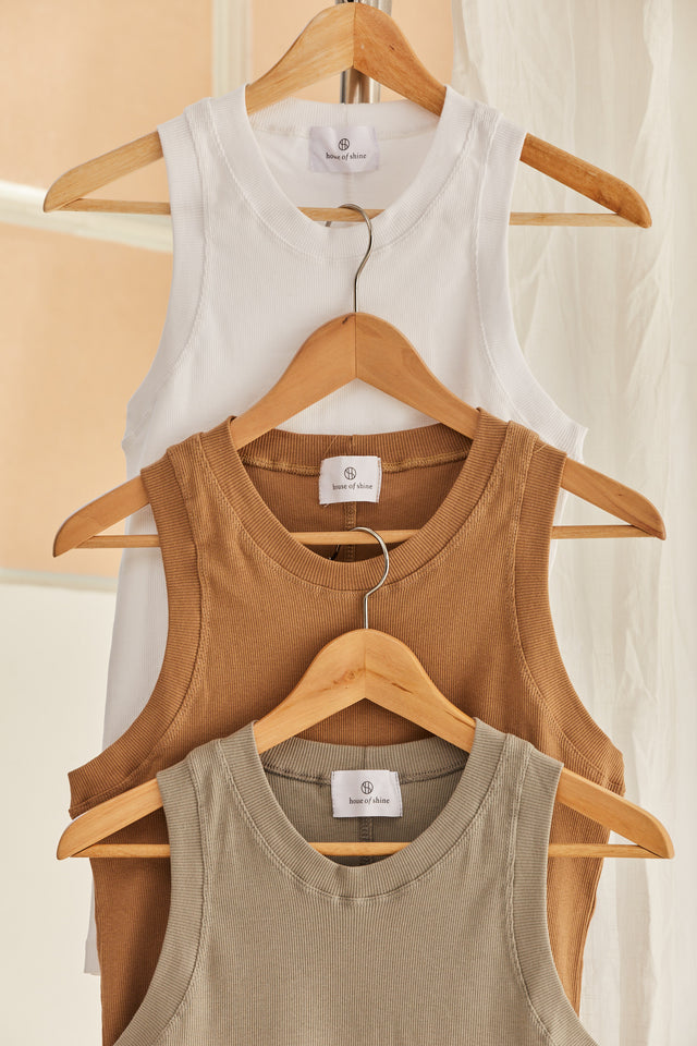 The Fine Rib Tank Top