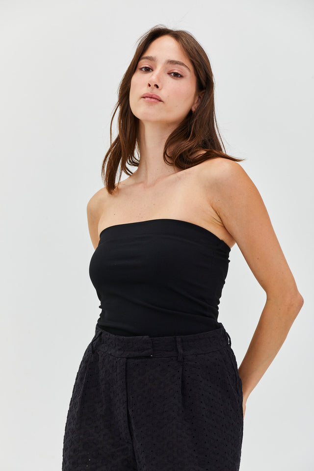 The Strapless Top