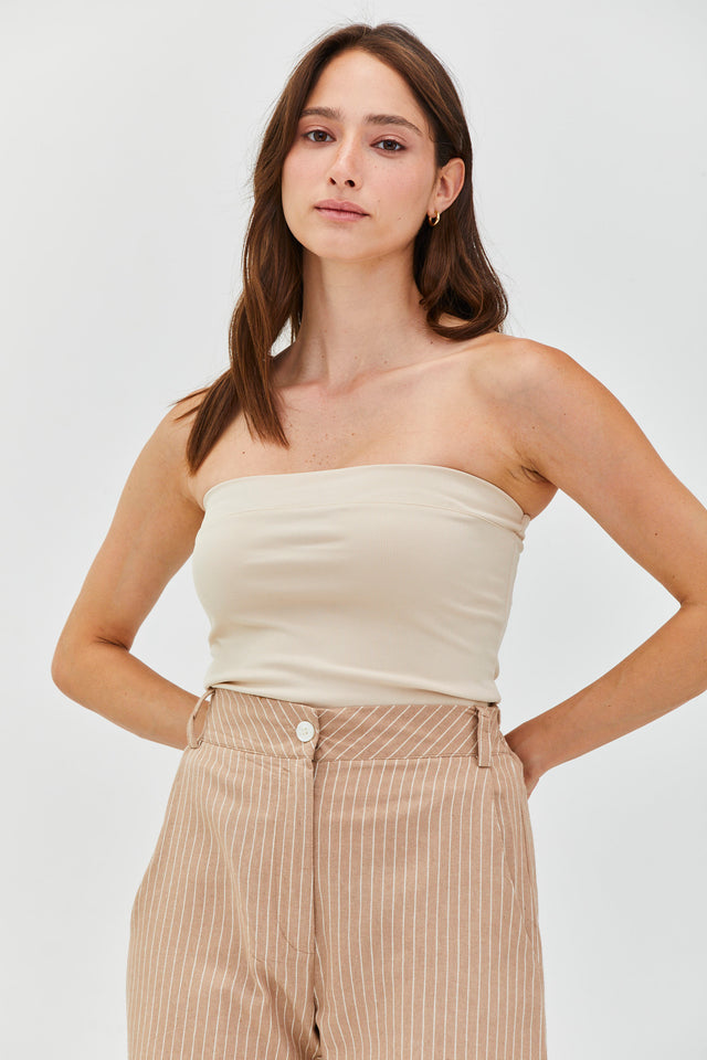 The Strapless Top