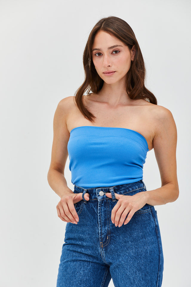 The Strapless Top
