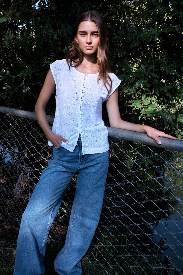 Dream Lace Vest Top