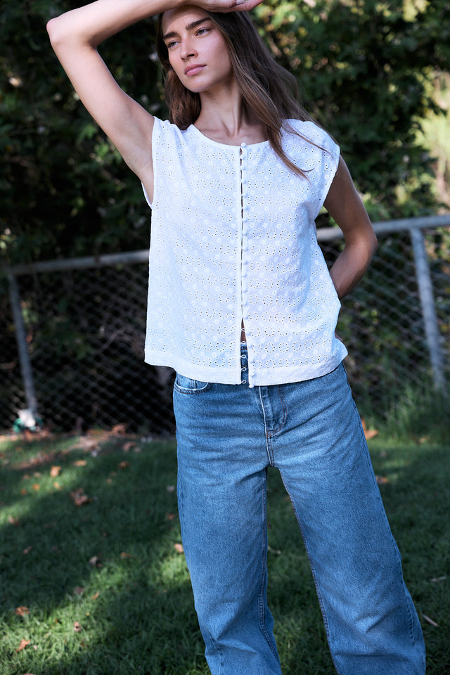 Dream Lace Vest Top