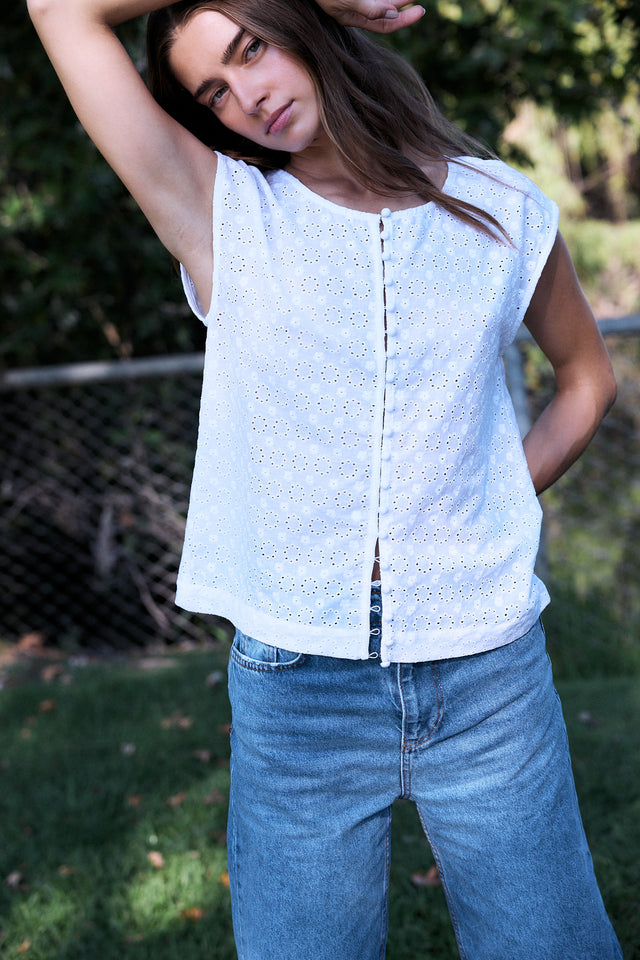 Dream Lace Vest Top