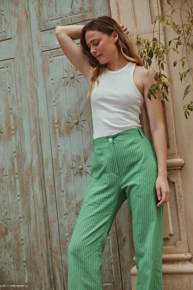 Melanie Striped Trousers