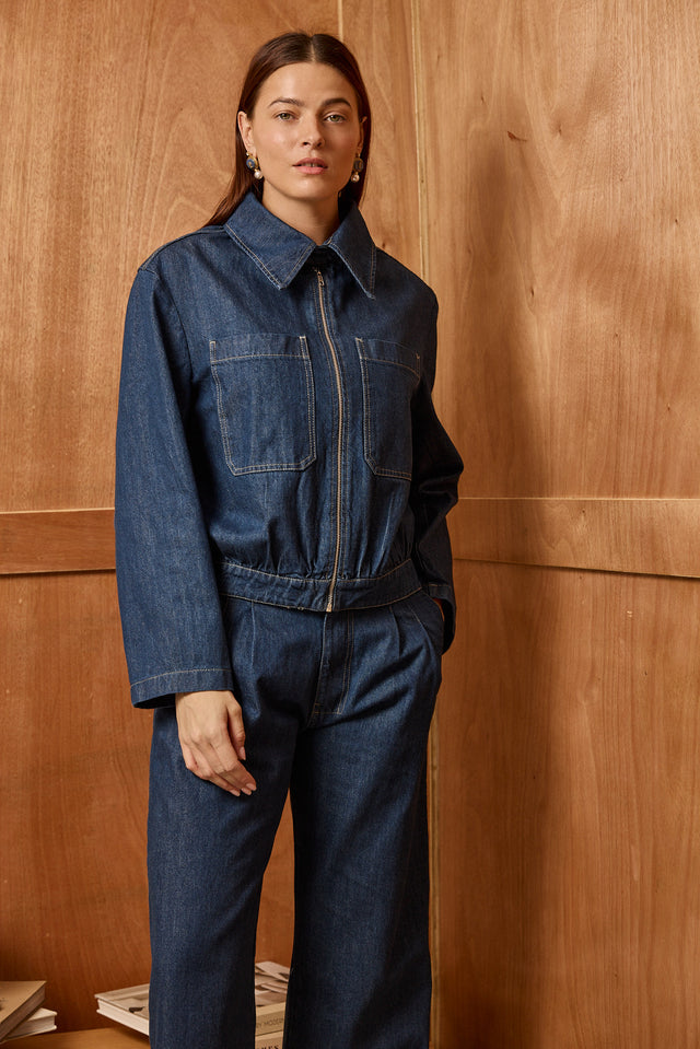 The Iconic Denim Jacket