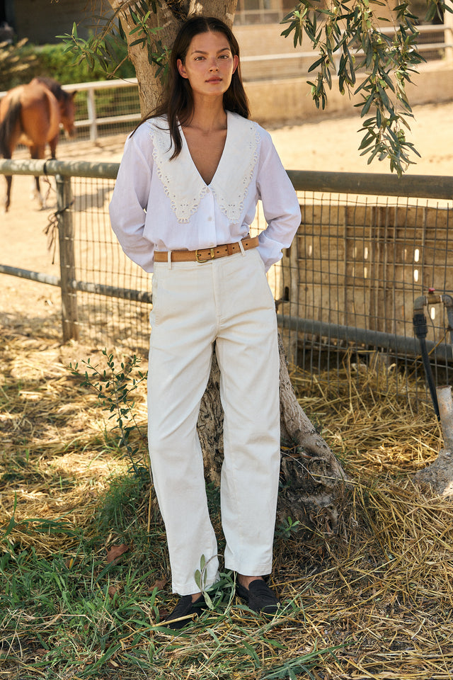 Crown Collar Blouse
