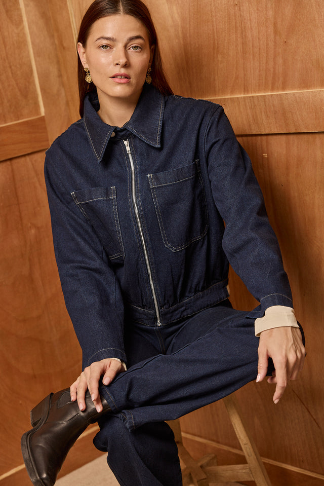 The Iconic Denim Jacket