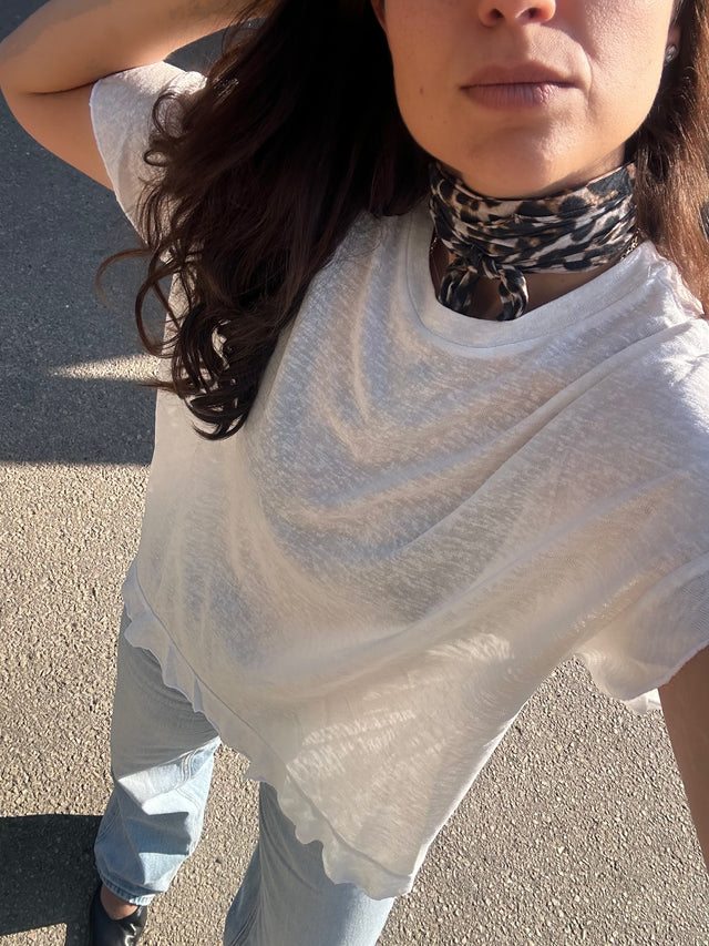 SPRING FRILL TEE