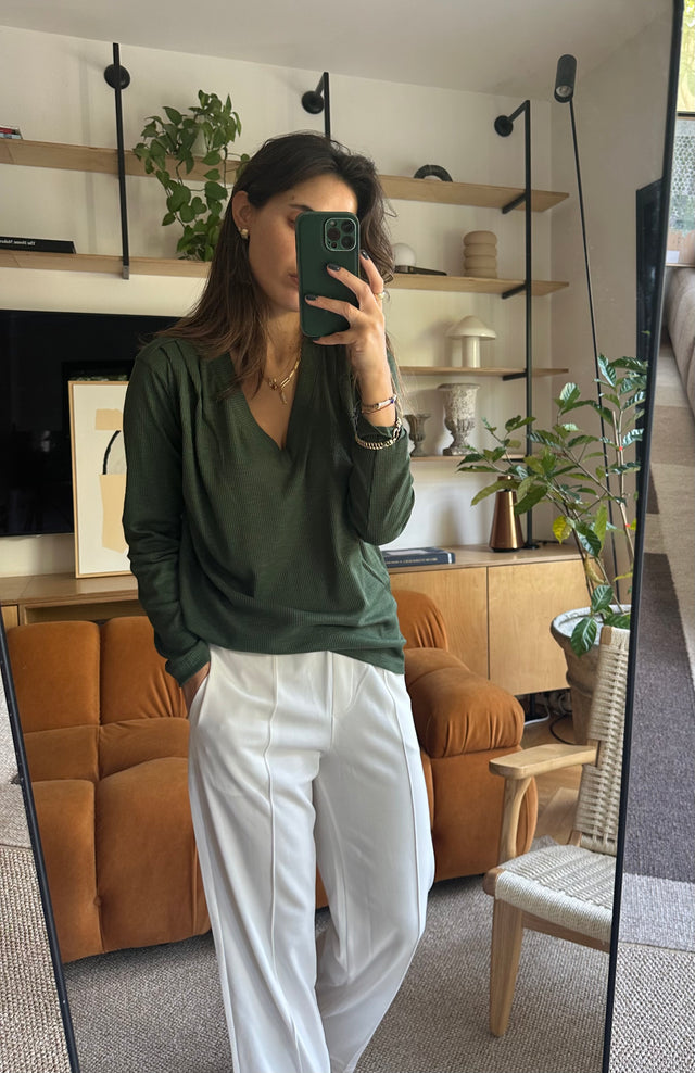 HOS Amazing Royal Top - V Neck