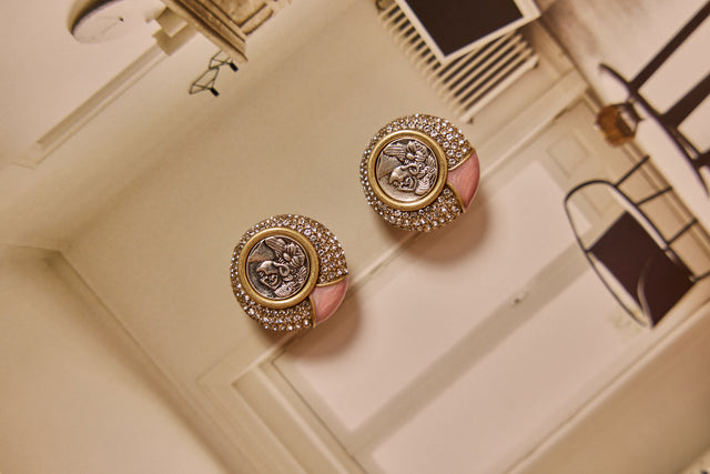 Vintage Rose Luxe Earrings