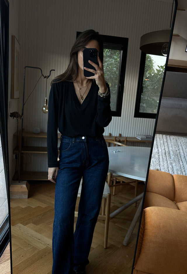 HOS Amazing Royal Top - V Neck
