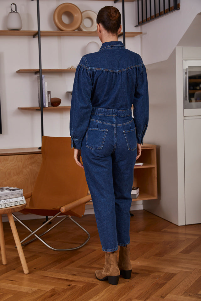 Jason Denim Jumpsuit