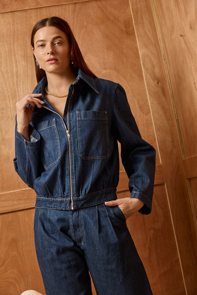 The Iconic Denim Jacket