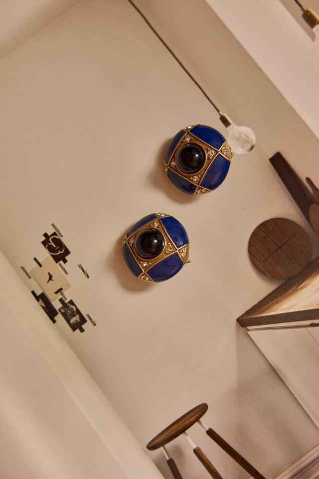 Majestic Blue earrings