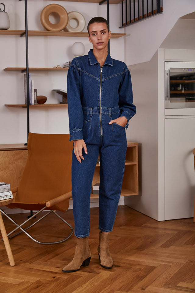 Jason Denim Jumpsuit